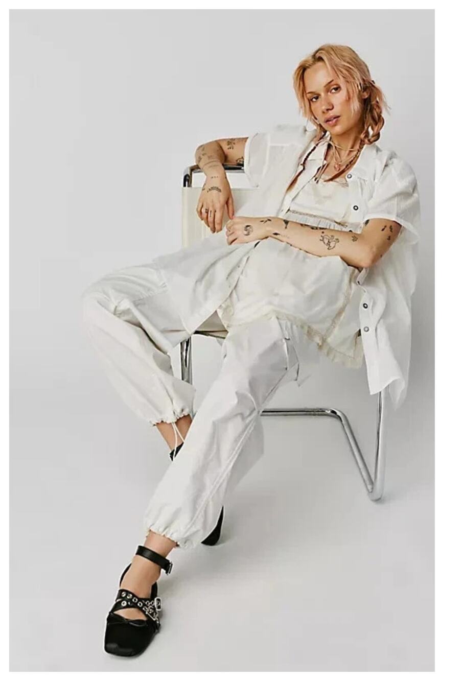 NEW Free People x We The Free Float Away Shirt Size Medium